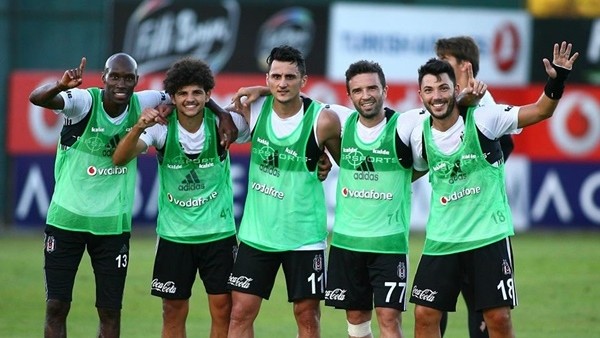 Beşiktaş, Vodafone Arena'da ilk çalışmasını yaptı