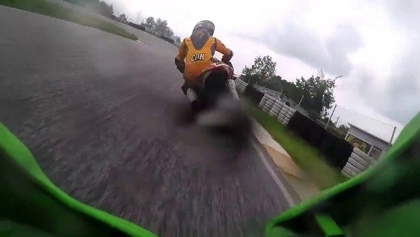 Kenan Sofuoğlu antrenmanda kaza yaptı