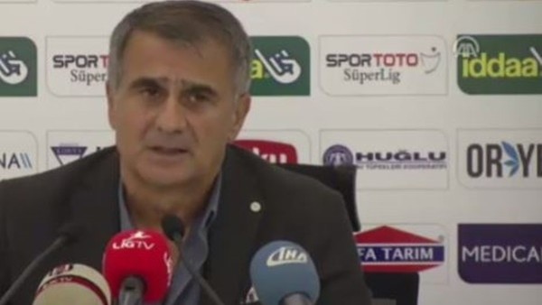 Şenol Güneş: 'Bir oyuncu ve 2 puan kaybettik, üzgünüz'