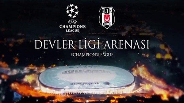 Beşiktaş'tan Şampiyonlar Ligi paylaşımı