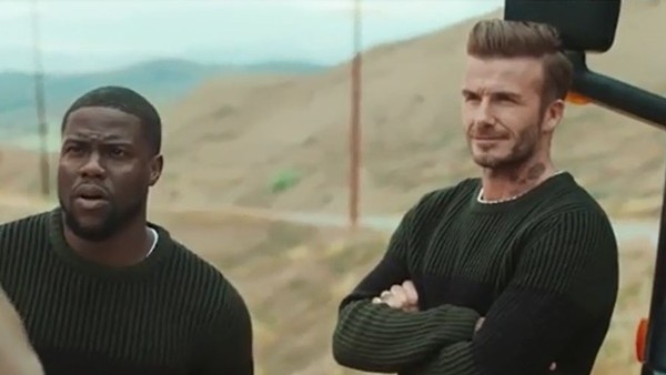 Beckham ve Kevin Hart'ın yol macerası
