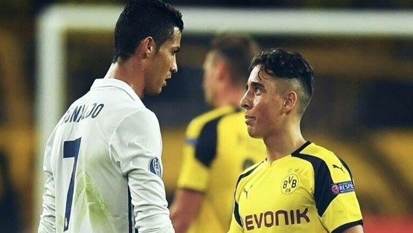 Ronaldo'dan Emre Mor'a tebrik
