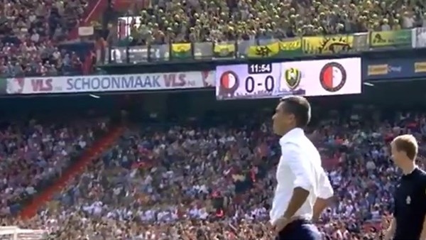 Deplasman taraftarından ev sahibi taraftara büyük jest