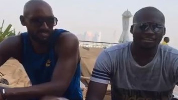 Moussa Sow ile Nicolas Anelka buluştu