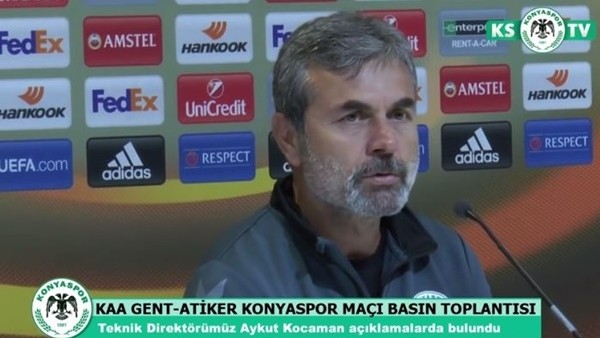 Aykut Kocaman, Gent maçı öncesi konuştu