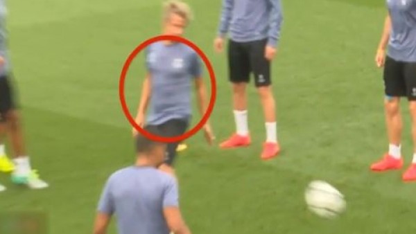 Yıldız oyuncunun şok görüntüsü