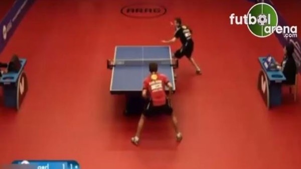 Böyle tenis maçı görülmedi