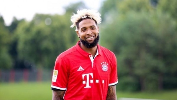 Beckham, Bayern Münih antrenmanında