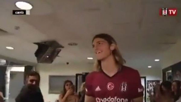 Atınç Nukan'a BJK TV'de coşkulu karşılama