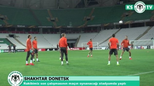 Shakhtar Donetsk, Konyaspor maçına hazır