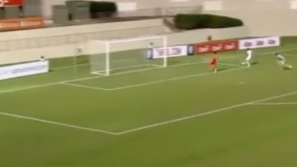 Golü önlemek isterken direkle bütünleşti