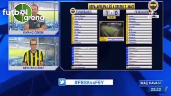 Emenike'nin golü FB TV'yi salladı