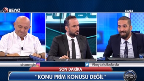 Arda Turan: 'Konu prim konusu değil'