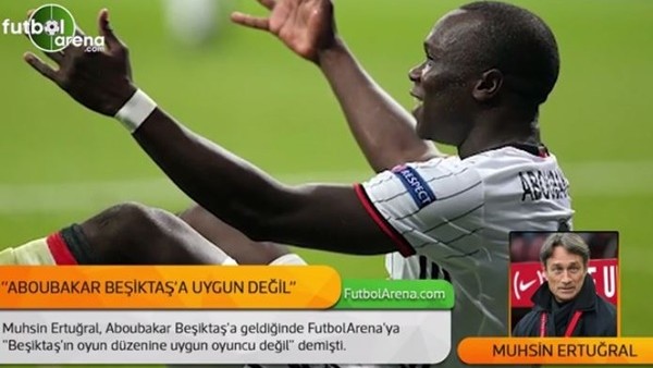 Muhsin Ertuğral'ın önceden yaptığı Aboubakar yorumu