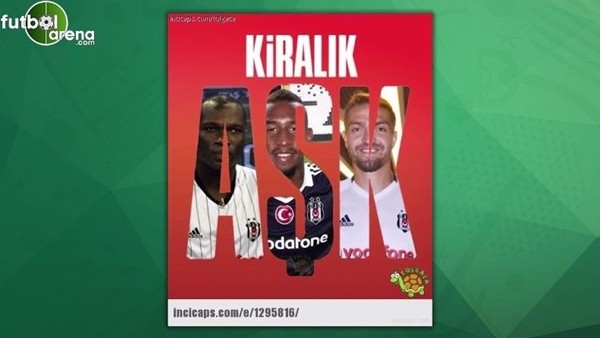 Beşiktaş - Antalyaspor maçı capsleri