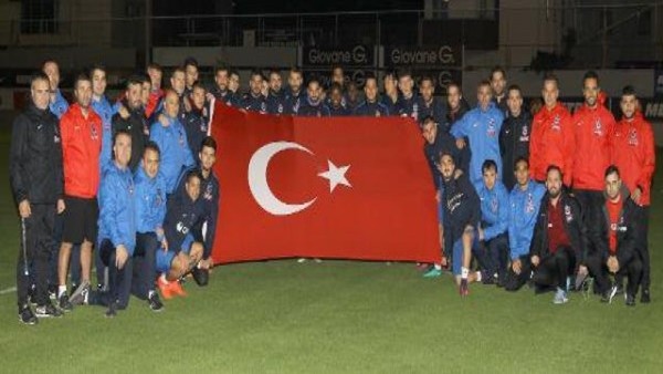 Trabzonspor, Cumhuriyet Bayramı'nı kutladı