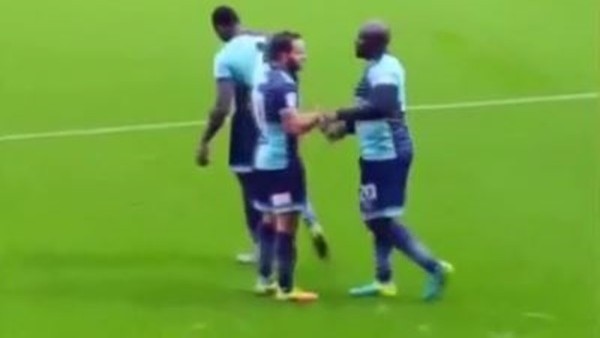 Dev golcüden müthiş şov