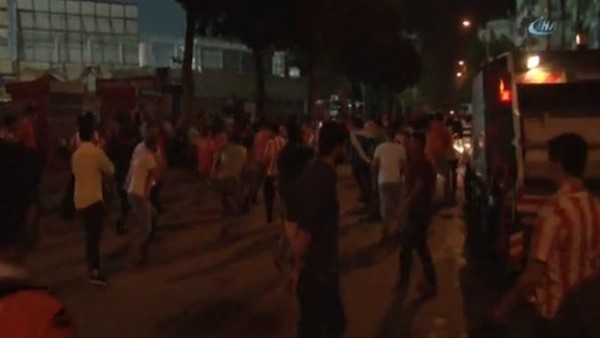 Adanaspor taraftarlarına TOMA'lı müdahale