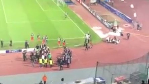 Napoli'de maç sonu üçlü