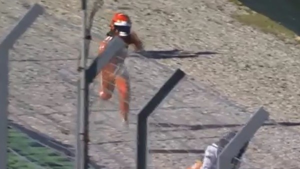 Kaza sonrası öyle bir kaçtı ki...