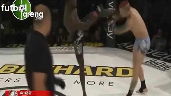 Kendisi kaşındı, nakavt oldu!