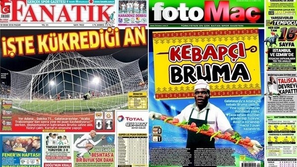 Gazetelerde günün manşetleri (30 Ekim 2016)