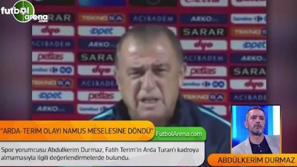 Abdülkerim Durmaz: 'Arda-Terim olayı namus meselesine döndü'