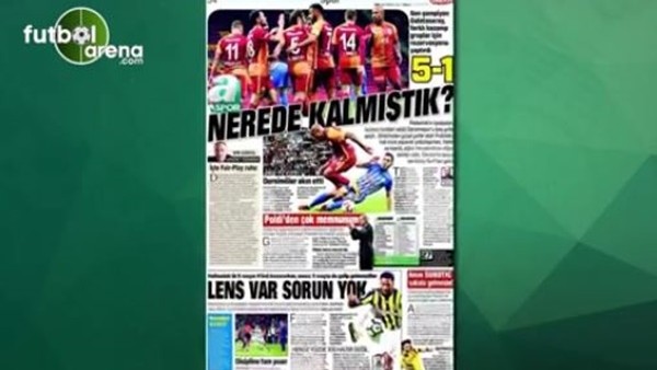 Gazetelerde günün manşetleri (26 Ekim Çarşamba 2016)