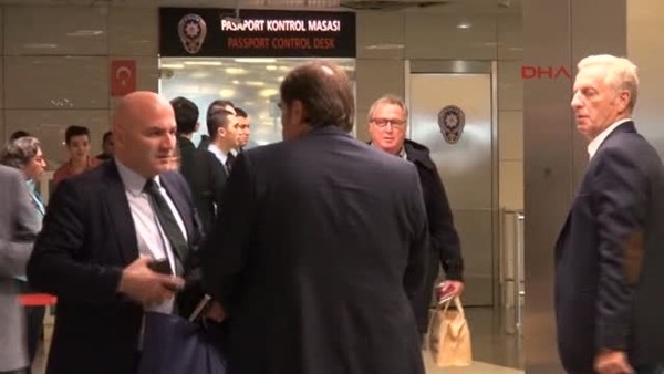 A Milli Futbol Takımı yurda döndü