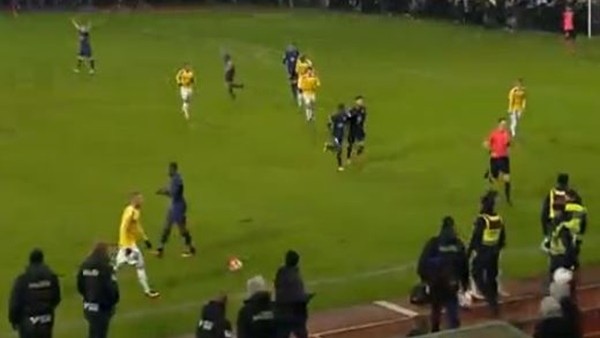 Malmö taraftarından çılgın şampiyonluk kutlaması