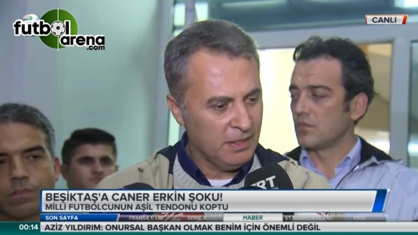 Caner Erkin'in doktorundan açıklama 