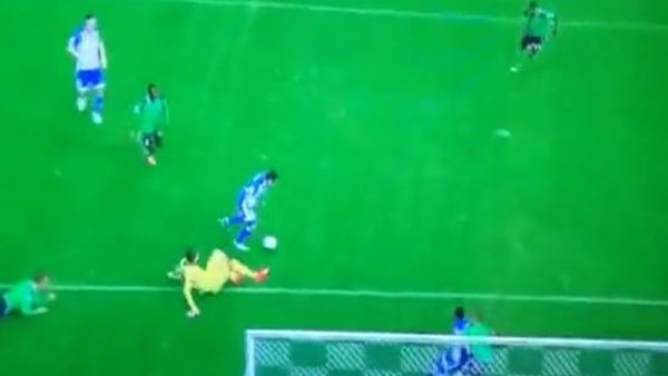 Messi gibi çalımladı, Güiza gibi kaçırdı