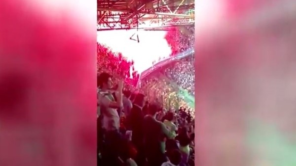 Dortmund taraftarı Lizbon'u yaktı