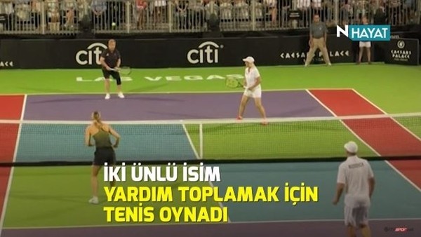 Elton John Sharapovaya karşı!