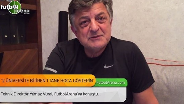 Yılmaz Vural: '2 Üniversite bitiren bir tane hoca gösterin'