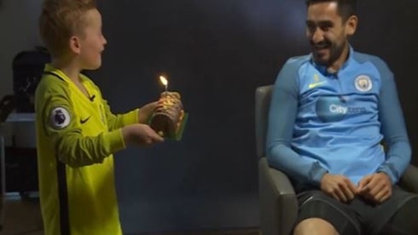 İlkay Gündoğan'a doğum günü sürprizi