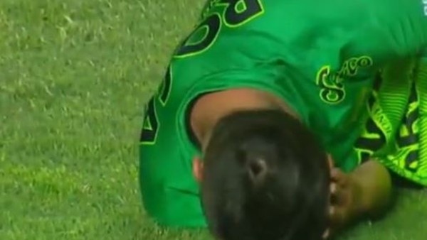 Kötü zemin bilek kırdı