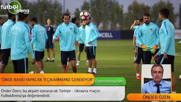 Önder Özen: 'Önde baskı yapacak 11 çıkarmamız gerekiyor'