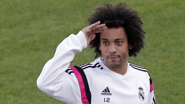 Marcelo tenis topuyla şov yaptı