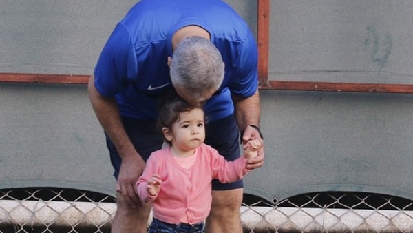 Rıza Çalımbaya ilk antrenmanında 'torun' sürprizi