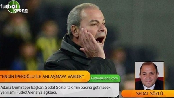 Adana Demirspor'un yeni teknik direktörü belli oldu