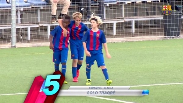 Barcelonalı gençlerin bu hafta attığı çılgın goller