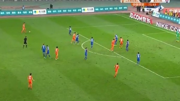 Pelle'den Çinlileri ayağa kaldıran gol