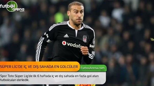Süper Lig'de iç ve dış sahada en fazla gol atan futbolcular