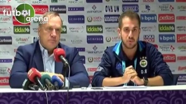 Advocaat'tan maç sonu itiraf
