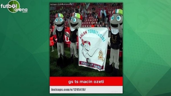 Galatasaray - Trabzonspor maçının Capsleri