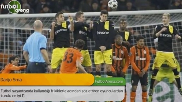 En iyi frikikçilerden kurulu en iyi 11