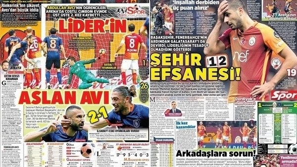 Gazetelerde günün manşetleri (5 Kasım 2016)