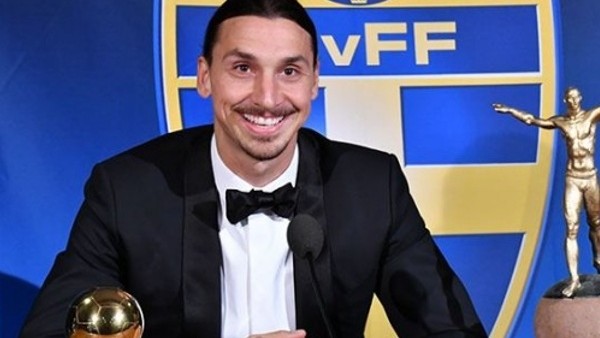 Zlatan 11.kez yılın futbolcusu