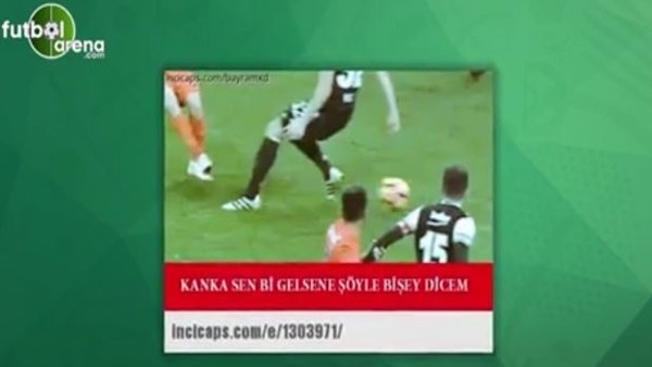 Beşiktaş - Başakşehir maçı capsleri